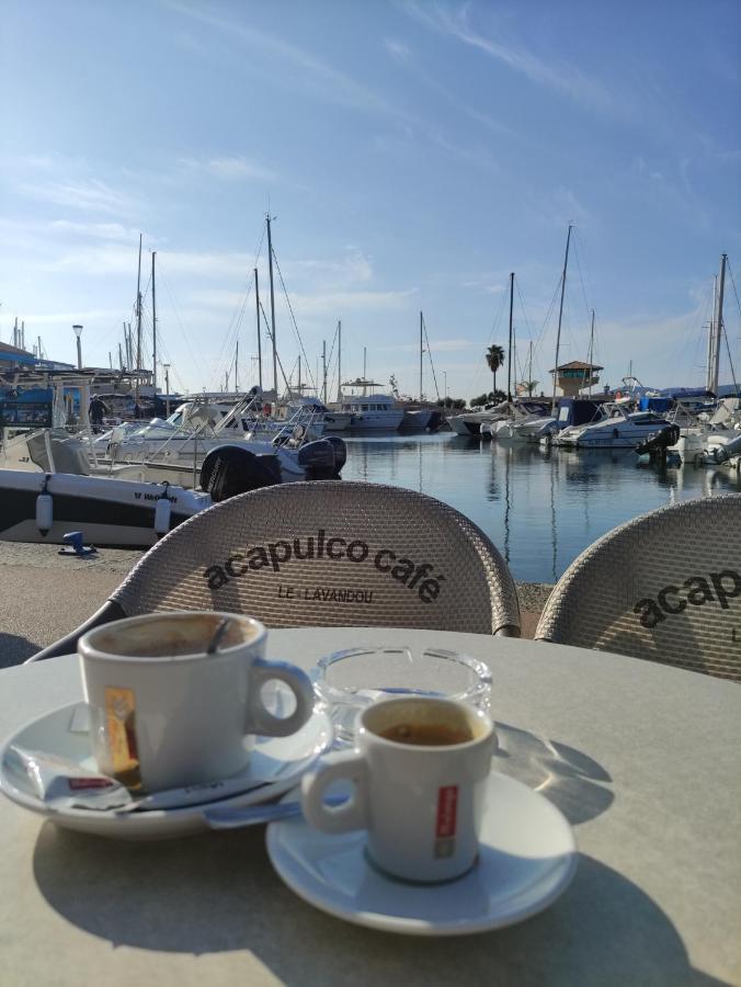 Vue Panoramique Exceptionnelle Apartment Le Lavandou Bagian luar foto